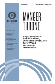 Manger Throne SATB choral sheet music cover